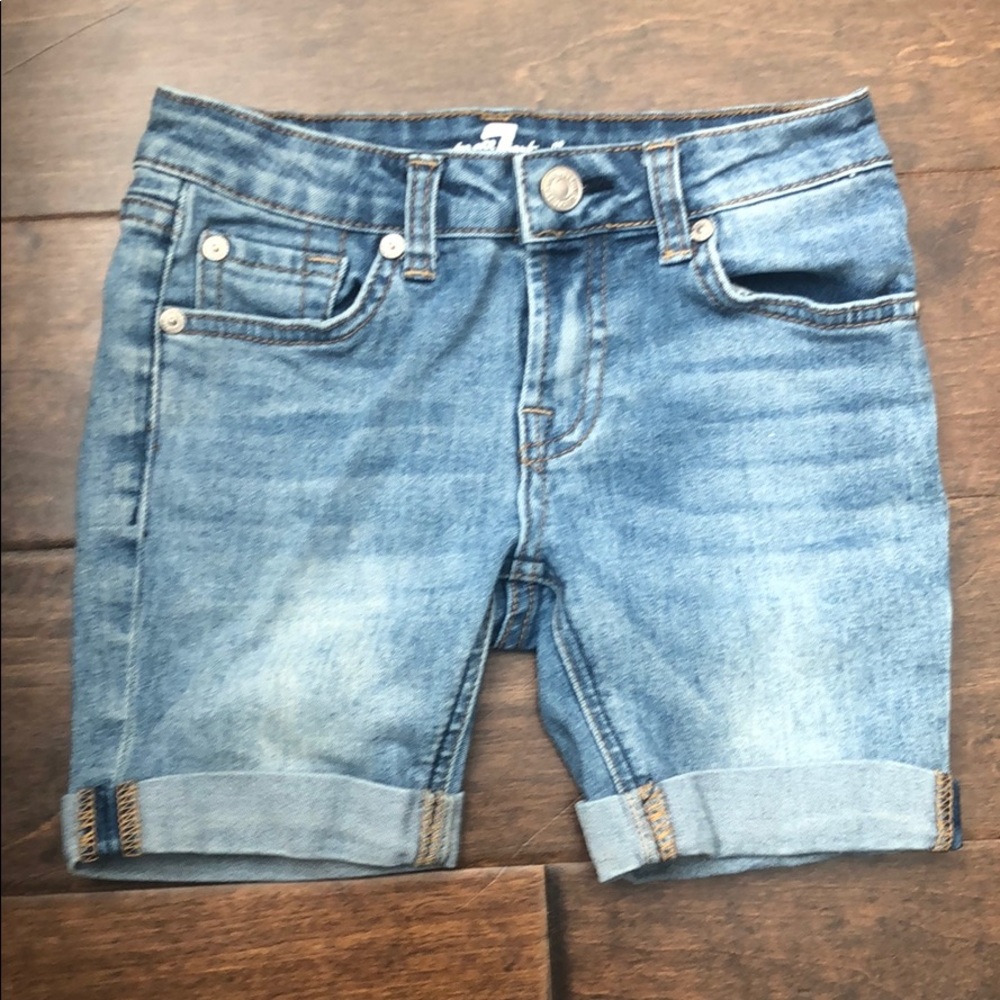 7 for All Mankind denim shorts